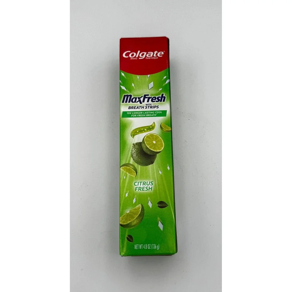 Colgate Max Fresh Fruity Toothpaste 2-Pack Bundle Watermelon + Citrus Fresh